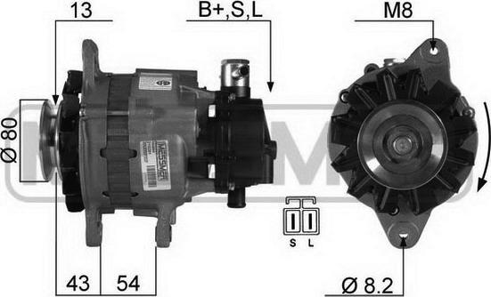 ERA 210281R - Alternator furqanavto.az