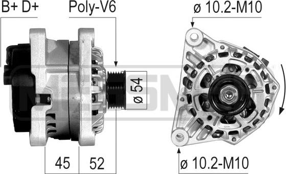 ERA 210239 - Alternator furqanavto.az