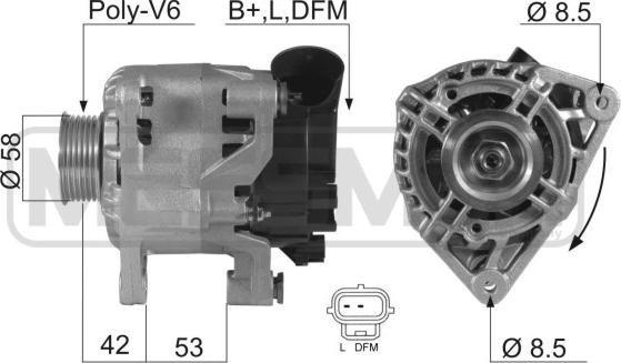 ERA 210270 - Alternator furqanavto.az