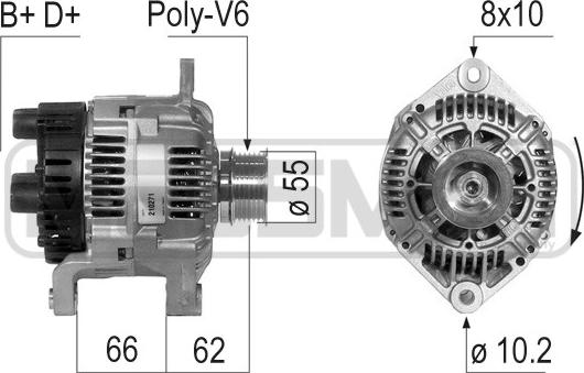 ERA 210271A - Alternator furqanavto.az