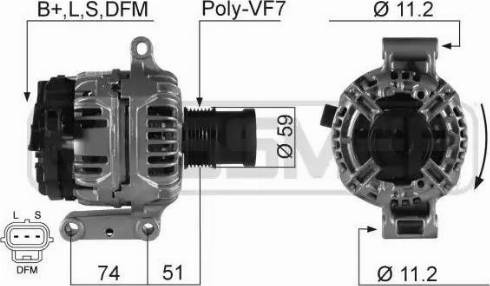 ERA 210278 - Alternator furqanavto.az