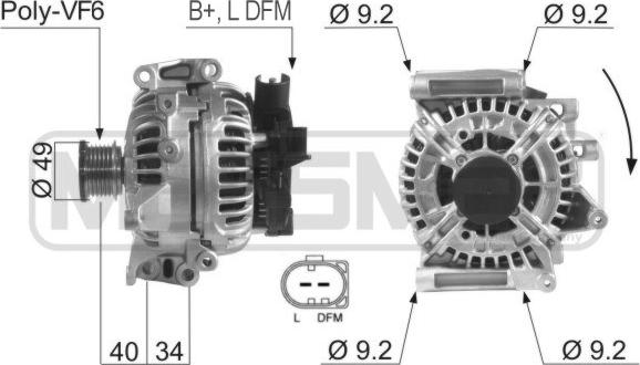 ERA 210273A - Alternator furqanavto.az