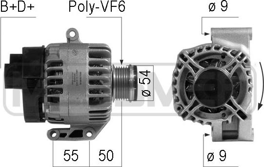 ERA 210749 - Alternator furqanavto.az