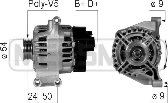 ERA 210755 - Alternator furqanavto.az