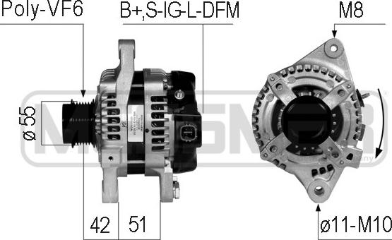 ERA 210766 - Alternator furqanavto.az