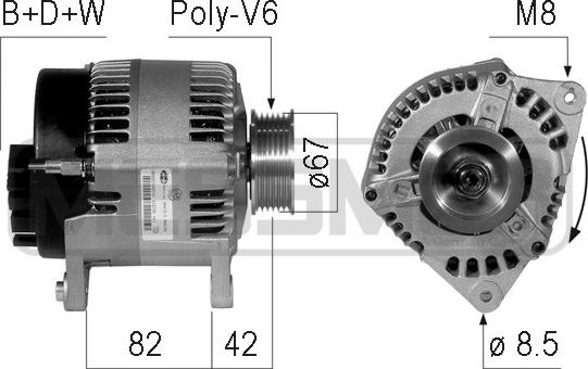 ERA 210761A - Alternator furqanavto.az