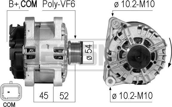 ERA 210717A - Alternator furqanavto.az