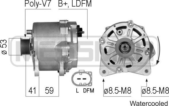 ERA 210785 - Alternator furqanavto.az