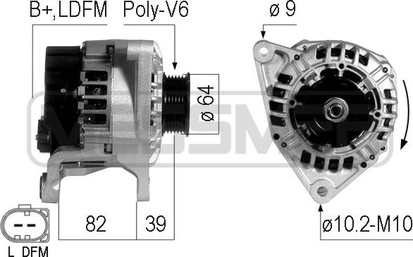 ERA 210733 - Alternator furqanavto.az