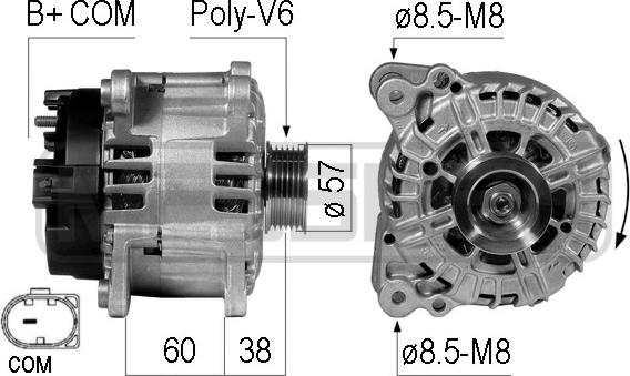 ERA 210737A - Alternator furqanavto.az