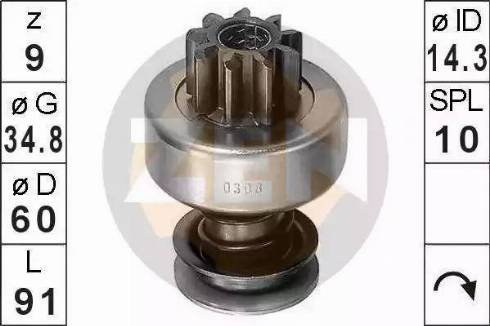 ERA 225120 - Pinion, başlanğıc furqanavto.az