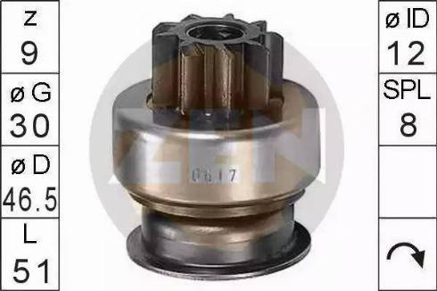 ERA 225252 - Pinion, başlanğıc furqanavto.az