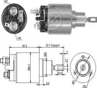 ERA 227490 - Solenoid açarı, başlanğıc furqanavto.az