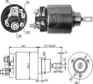 ERA 227481 - Solenoid açarı, başlanğıc furqanavto.az