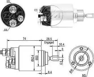 ERA 227581 - Solenoid açarı, başlanğıc furqanavto.az