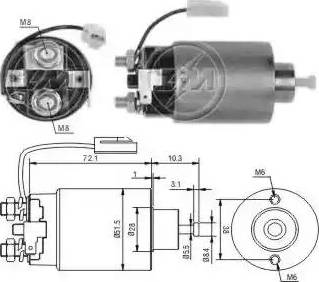 ERA 227667 - Solenoid açarı, başlanğıc furqanavto.az