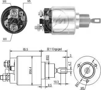 ERA 227629 - Solenoid açarı, başlanğıc furqanavto.az