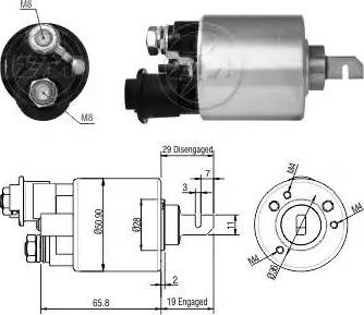 ERA 227083 - Solenoid açarı, başlanğıc furqanavto.az