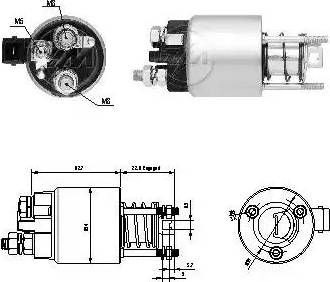 ERA 227038 - Solenoid açarı, başlanğıc furqanavto.az