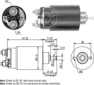 ERA 227109 - Solenoid açarı, başlanğıc furqanavto.az