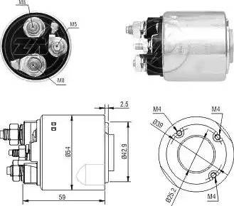 ERA 227176 - Solenoid açarı, başlanğıc furqanavto.az