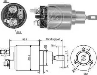 ERA 227178 - Solenoid açarı, başlanğıc furqanavto.az