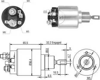 ERA 227831 - Solenoid açarı, başlanğıc furqanavto.az