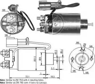 ERA 227369 - Solenoid açarı, başlanğıc furqanavto.az