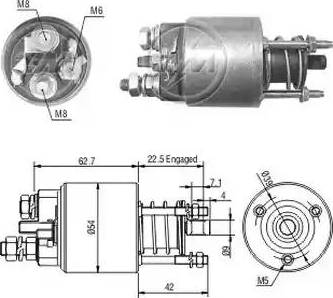 ERA 227306 - Solenoid açarı, başlanğıc furqanavto.az