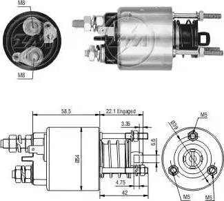 ERA 227332 - Solenoid açarı, başlanğıc furqanavto.az