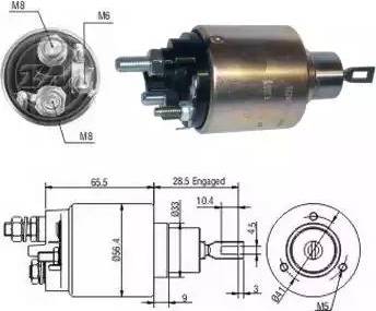 ERA 227226 - Solenoid açarı, başlanğıc furqanavto.az