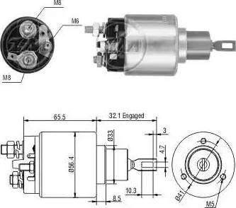 ERA 227759 - Solenoid açarı, başlanğıc furqanavto.az