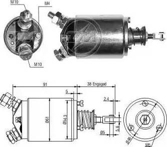 ERA 227713 - Solenoid açarı, başlanğıc furqanavto.az