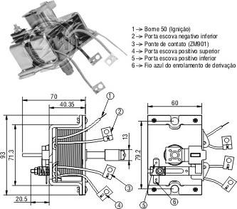 ERA ZM902 - Solenoid açarı, başlanğıc furqanavto.az