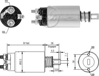 ERA ZM982 - Solenoid açarı, başlanğıc furqanavto.az