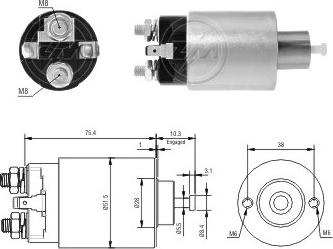 ERA ZM4993 - Solenoid açarı, başlanğıc furqanavto.az