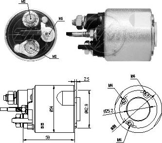 ERA ZM4494 - Solenoid açarı, başlanğıc furqanavto.az