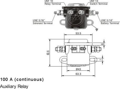 ERA ZM401C - Solenoid açarı, başlanğıc furqanavto.az