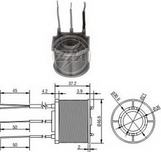 ERA ZM41993 - Solenoid açarı, başlanğıc furqanavto.az