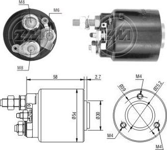 ERA ZM590 - Solenoid açarı, başlanğıc furqanavto.az