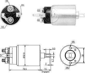 ERA ZM5981 - Solenoid açarı, başlanğıc furqanavto.az