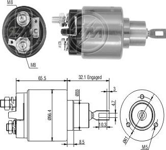 ERA ZM575 - Solenoid açarı, başlanğıc furqanavto.az