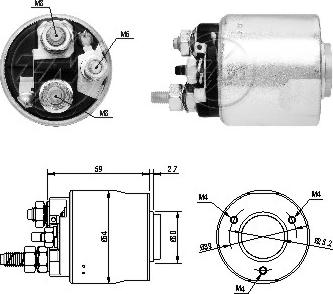 ERA ZM6495 - Solenoid açarı, başlanğıc furqanavto.az