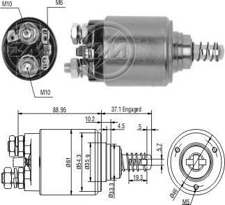 ERA ZM644 - Solenoid açarı, başlanğıc furqanavto.az