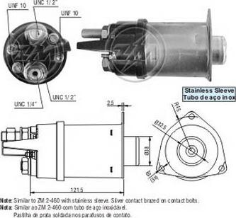 ERA ZM6460 - Solenoid açarı, başlanğıc furqanavto.az