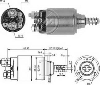 ERA ZM647 - Solenoid açarı, başlanğıc furqanavto.az