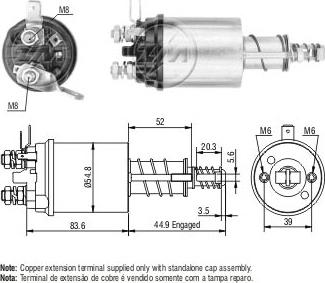 ERA ZM613 - Solenoid açarı, başlanğıc furqanavto.az