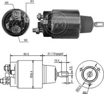 ERA ZM1975 - Solenoid açarı, başlanğıc furqanavto.az