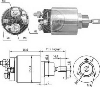 ERA ZM1475 - Solenoid açarı, başlanğıc furqanavto.az