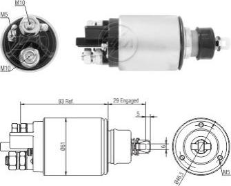 ERA ZM1825 - Solenoid açarı, başlanğıc furqanavto.az